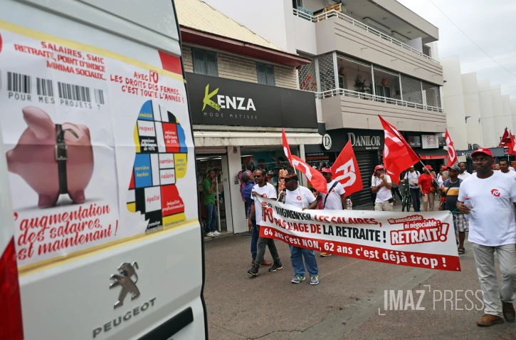 Saint-Denis - Manifestation contre l'austérité 