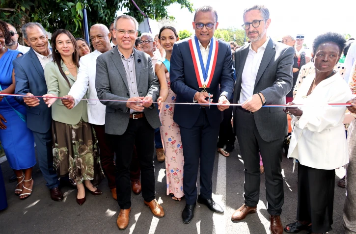 Le Département à l'inauguration de la Foire agricole de Bras-Panon