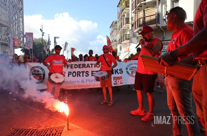 Saint-Denis - Manifestation contre la réforme des retraites