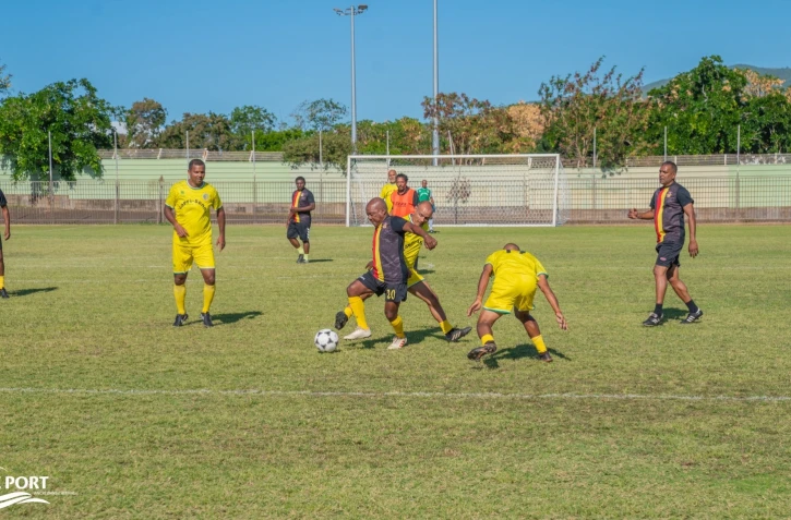 Le Port : 150 anciens joueurs ont participé au challenge football