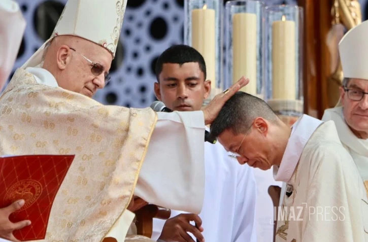 Ordination de Pascal Chane-Teng au Chaudron