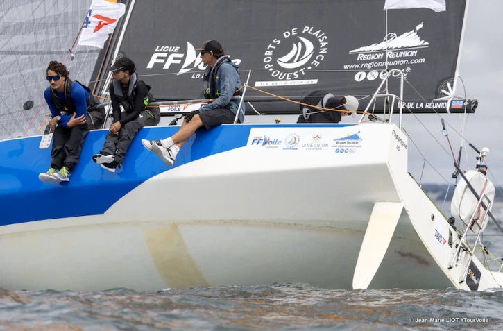Grand Prix de Larmor-Plage : l’équipage La Réunion se classe 5e à Lorient