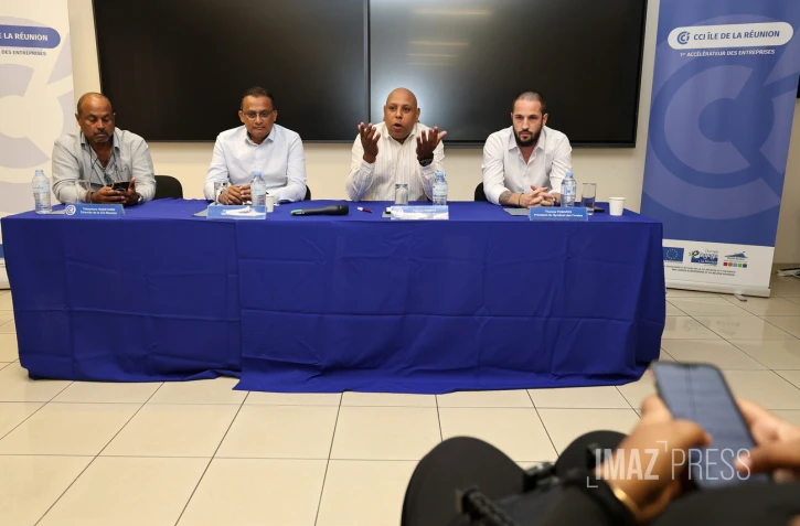 présentation de Bras Panon en fête à la CCI 