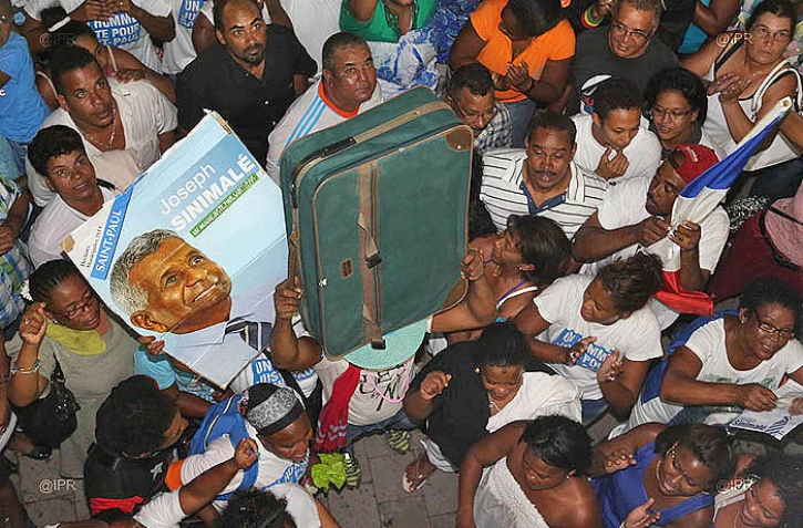 Election Ă Saint-Paul, le 30 mars 2014.