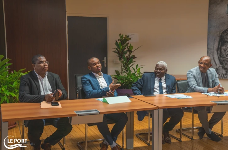 Le Port : le maire de Koungou, reçu par la Ville