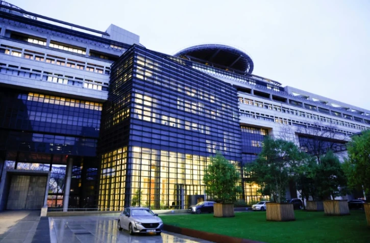 Bâtiment du ministère de l'Economie et des Finances (Bercy), Paris, le 9 janvier 2025