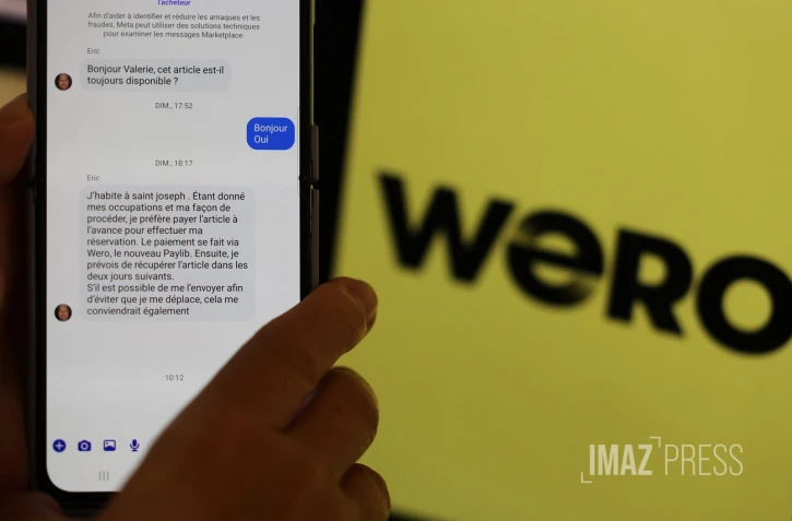 arnaque via l'application wero