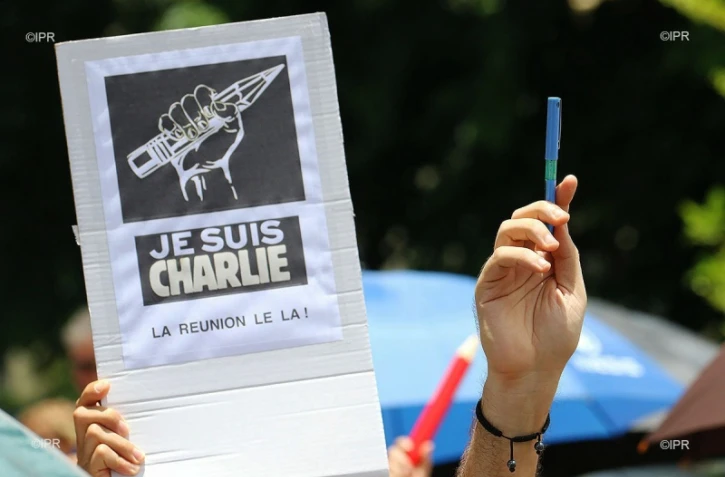 Charlie Hebdo ile de la réunion