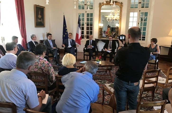 Voeux à la presse, préfecture