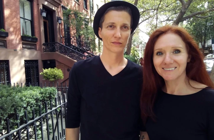 Fleur Pierets et Julian P. Boom en août 2017 à New York