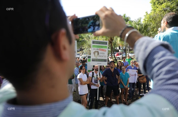 manifestation dentiste