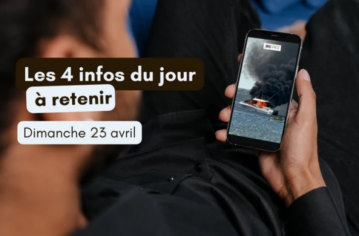 4 infos à retenir dimanche 23 avril 2023