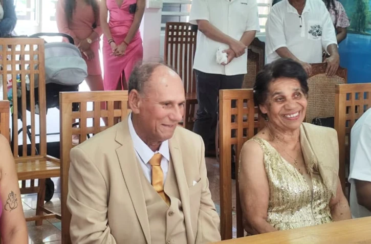 Saint-Pierre : les époux Sevamy fêtent leur noces d'or
