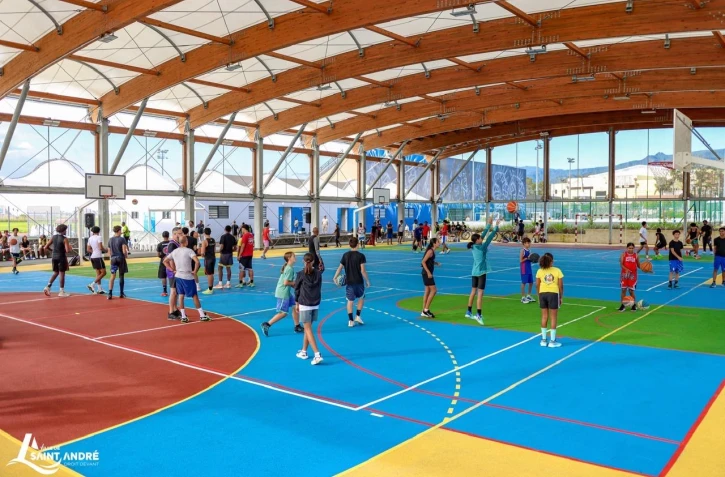 Saint-André : le complexe sportif Sarda Gariga refait à neuf