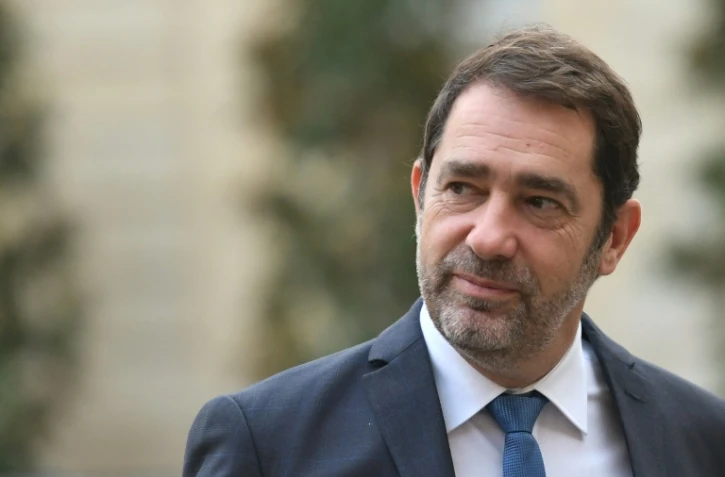 Le ministre de l'Intérieur Christophe Castaner à Matignon, le 25 novembre 2019