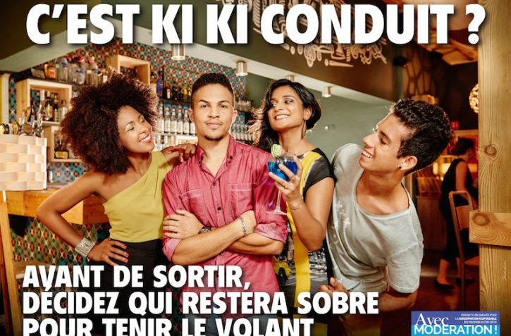 Prévention Routière - Campagne \"Avec Modération\"