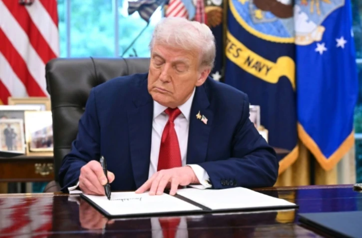 Donald Trump à la Maison Blanche le 25 september 2025 ( AFP / SAUL LOEB )
