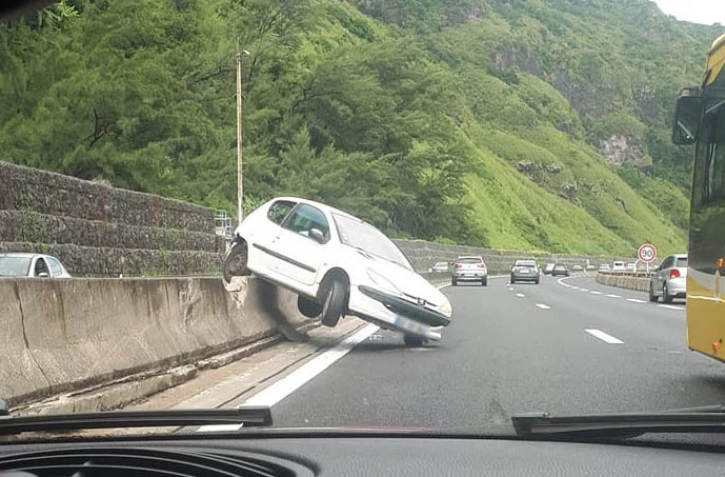 Accident route du littoral