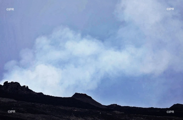 volcan fumée 