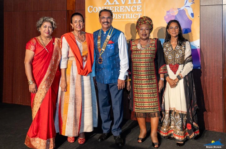 La Région à la soirée internationale du Rotary District
