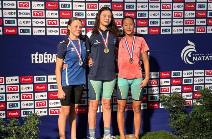 Natation : deux podiums et six performances régionales aux Championnats de France U18