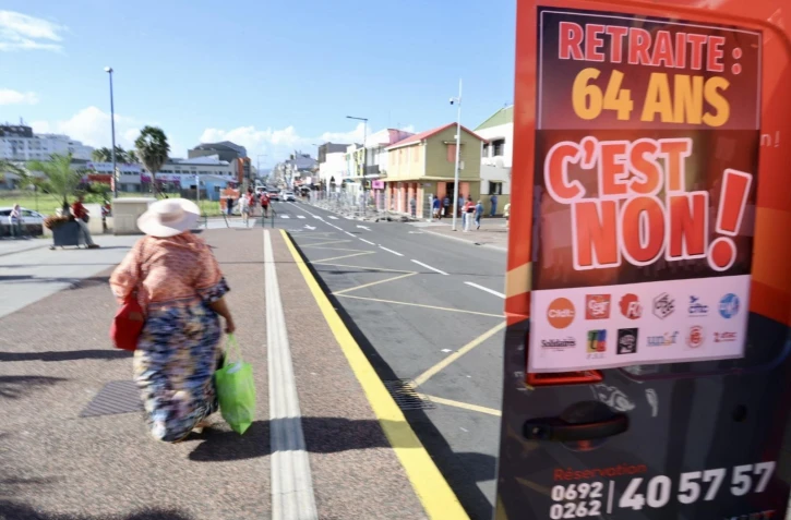Saint-Denis - Manifestation contre la réforme des retraites