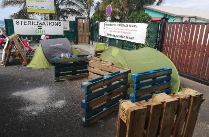 Francis Kubezyk et Milit'Activ'974 bloquent toujours la fourrière de la Cirest