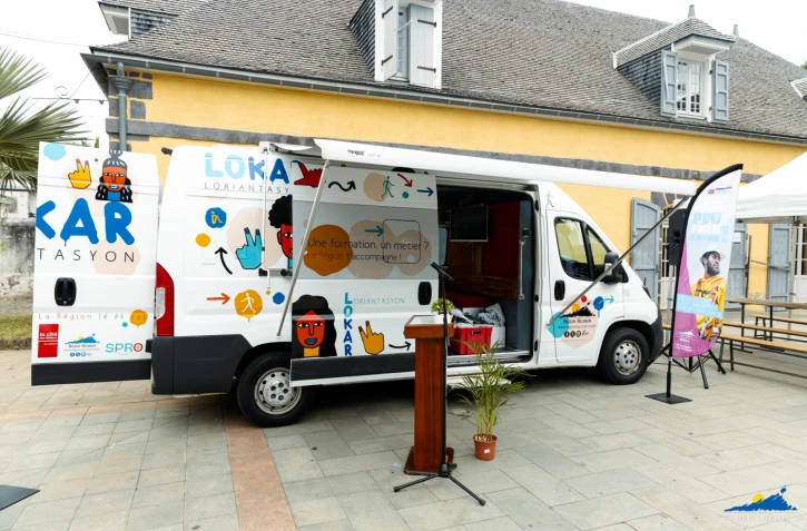 Saint-Leu: la Région inaugure "Lokar Loriantasyon"