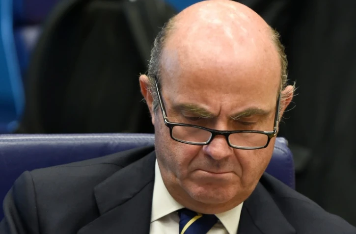 Le ministre espagnol de l'Economie, Luis de Guindos, le 16 juin 2016 à Luxembourg