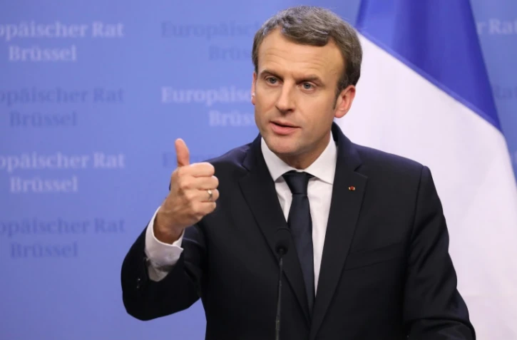 Le président Emmanuel Macron, le 15 décembre 2017 à Bruxelles