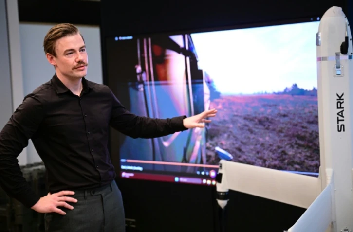 Josef Kranawetvogl, un haut responsable de la start-up du secteur de la défense Stark, le 10 décembre 2025 à Berlin