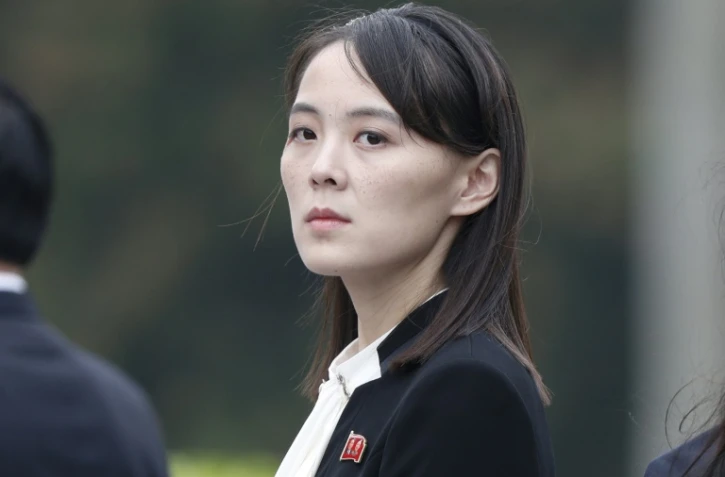 Kim Yo Jong, influente soeur du dirigeant nord-coréen Kim Jong Un, le 2 mars 2019 à Hanoï (Vietnam)