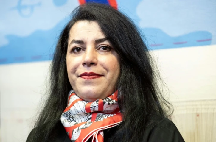 L'autrice franco-iranienne Marjane Satrapi à Paris, le 12 mars 2024