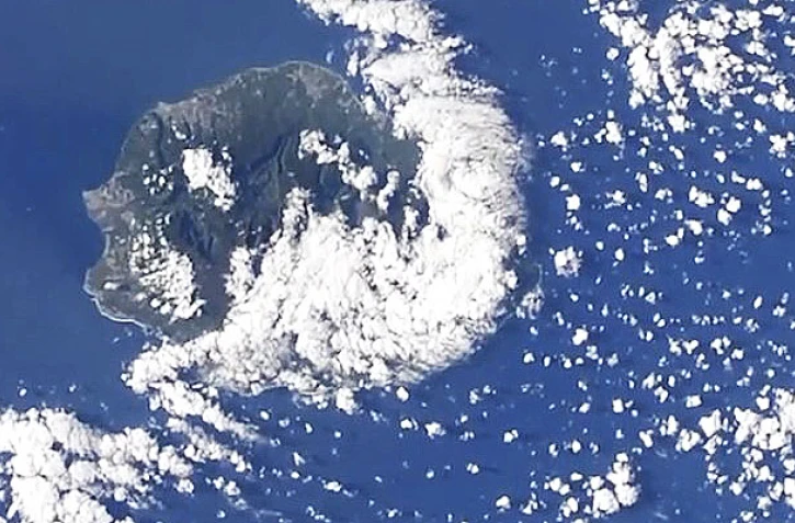 La Réunion vue du ciel par Thomas Pesquet