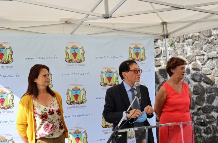 Inauguration centre municipal 12ème km