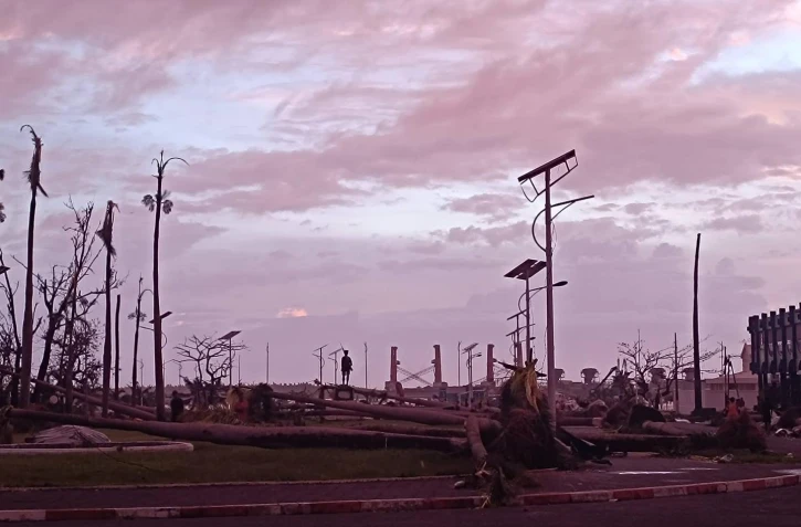 À Madagascar, Gezani a frappé de plein fouet la deuxième ville du pays, provoquant d'importants dégâts