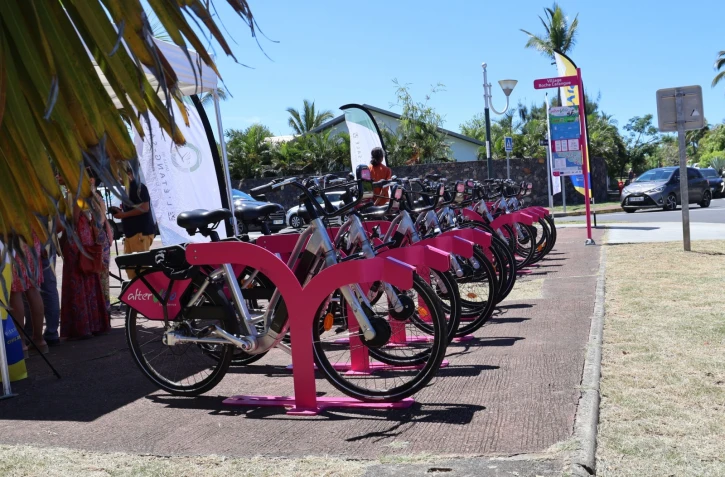 Nouvelle station AlterVélo Etang Salé 2023 
