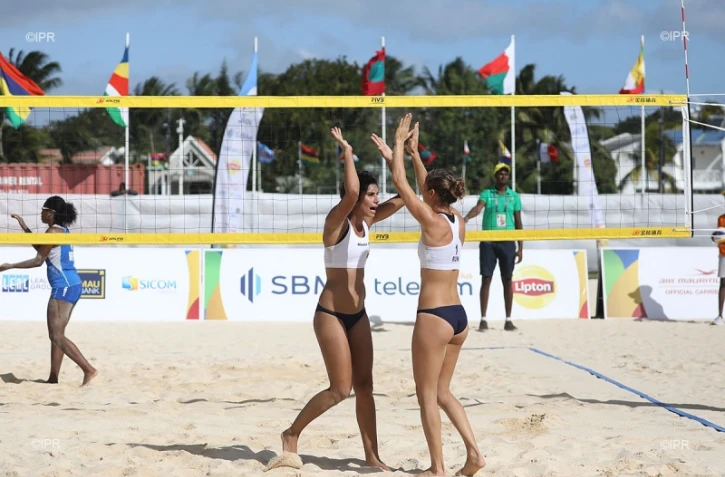 jeux des iles, beach volley