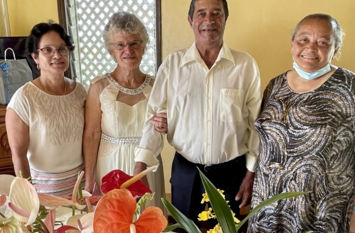 Saint-Leu : noces d'or des époux Poudroux
