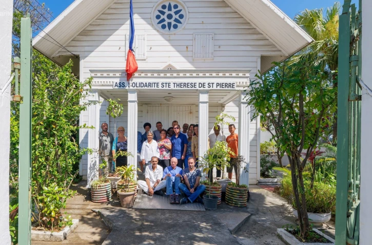Saint-Pierre : inauguration d'un nouveau local pour l'association Sainte-Therese