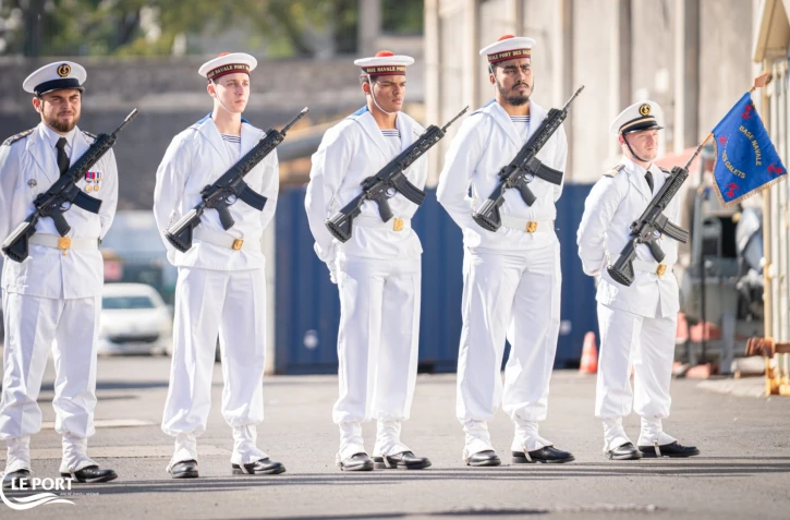  Port des Galets : nouveau commandant à la tête de la base navale