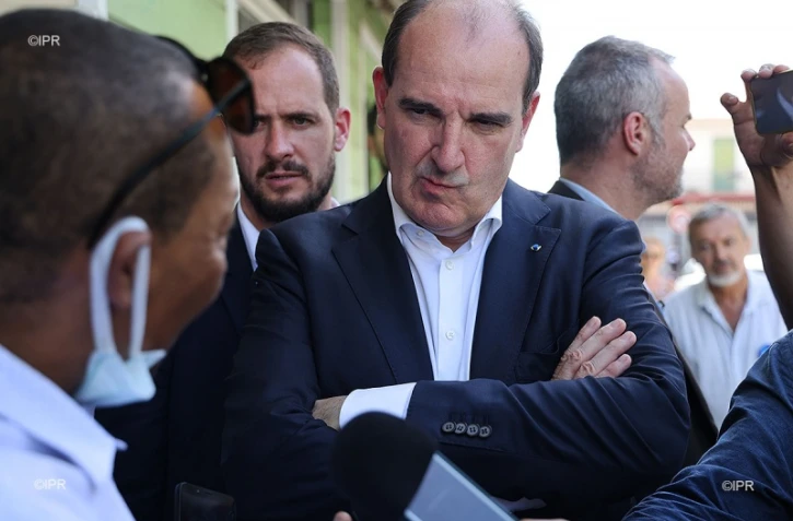 saint-denis déambulation jean castex campagne présidentielle 2022 emmanuel macron