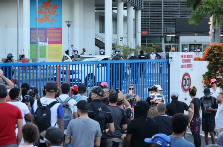 Manifestation à Saint-Denis
