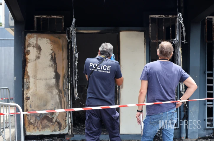 Saint-Denis : le réfectoire du collège Mahé Labourdonnais incendié, une plainte va être déposée 
