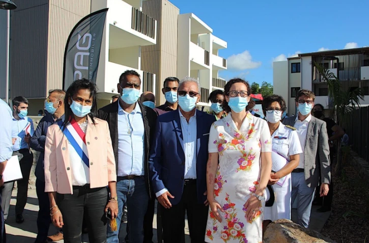 inauguration résidence Bocage Emmanuelle Wargon