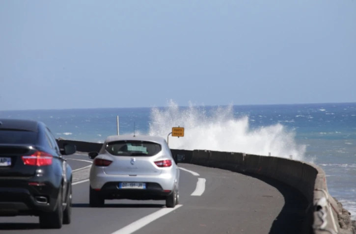 houle sur la route du littoral 18 juillet 2016