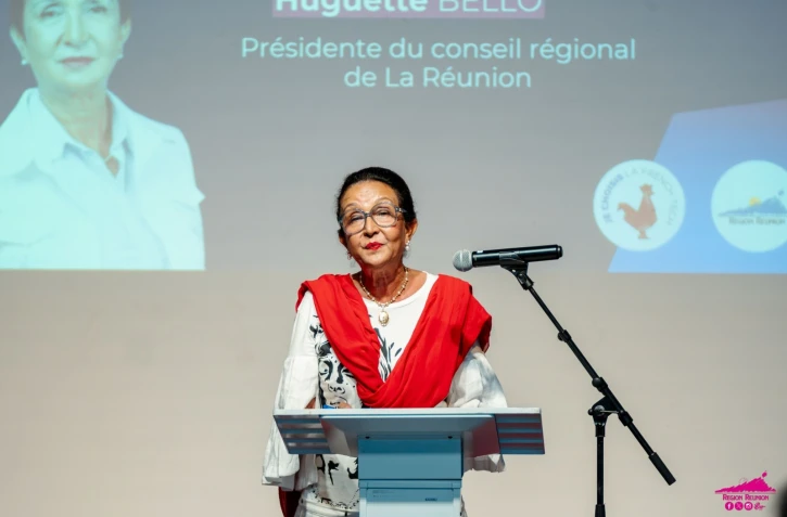 La Possession : Huguette Bello a participé à la plénière d'ouverture de la French Tech Connect 2024