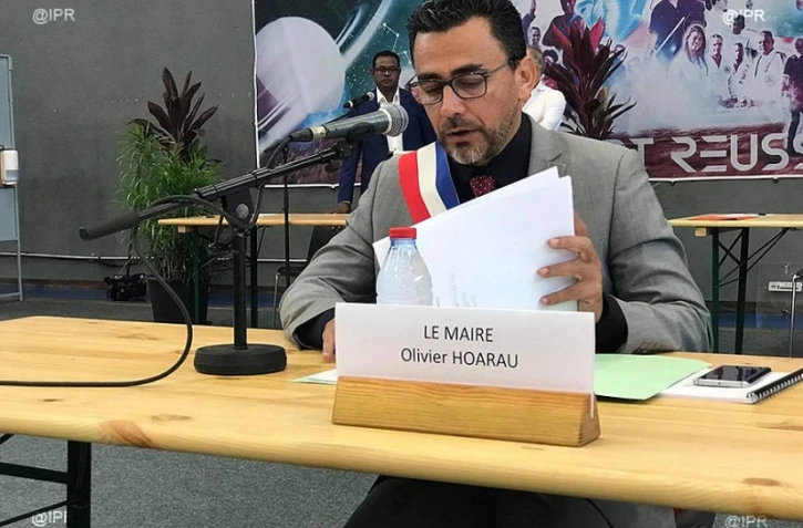 Le Port : Olivier Hoarau intronisé maire par le conseil municipal 