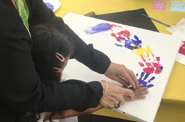 Etudiants en BTS animations pour enfants au CHU