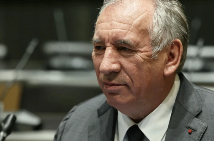 François Bayrou devant la commision d'enquête parlementaire de l'Assemblée nationale, le 14 mai 2025 ( AFP / Alain JOCARD )